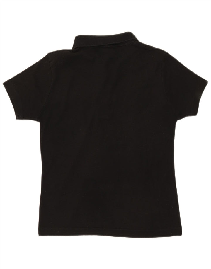 Polo da donna Lacoste taglia 42 grande in cotone nero
