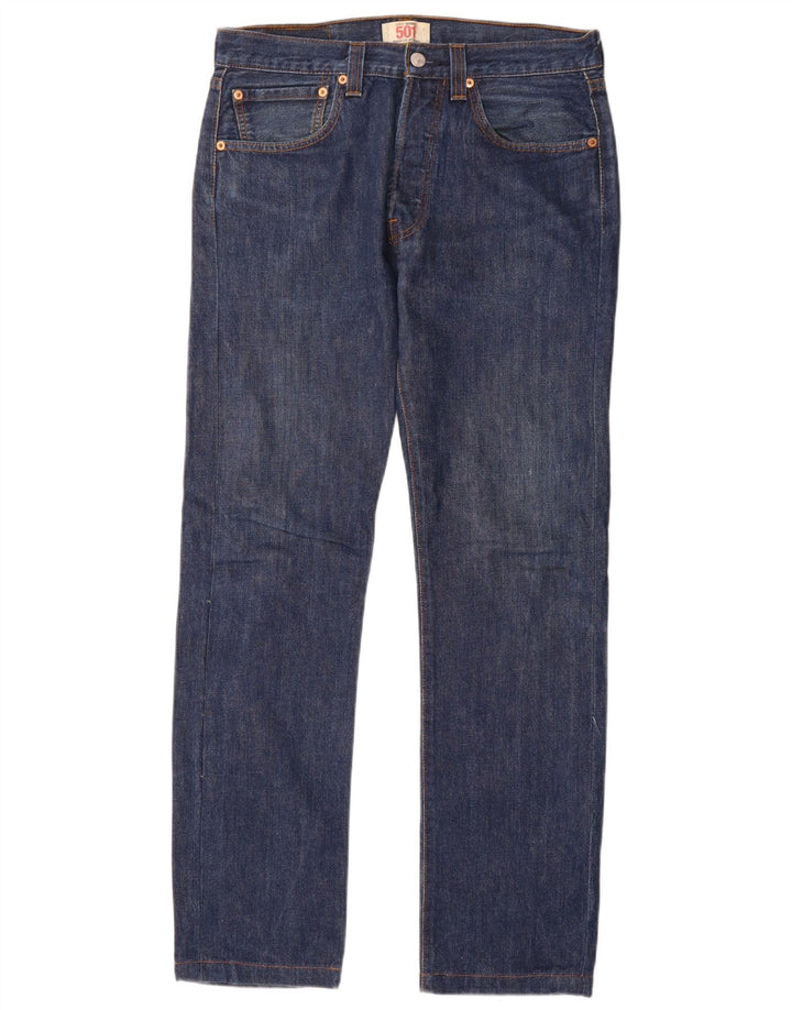 Levi's Uomo 501 Jeans dritti W31 L34 Cotone blu navy