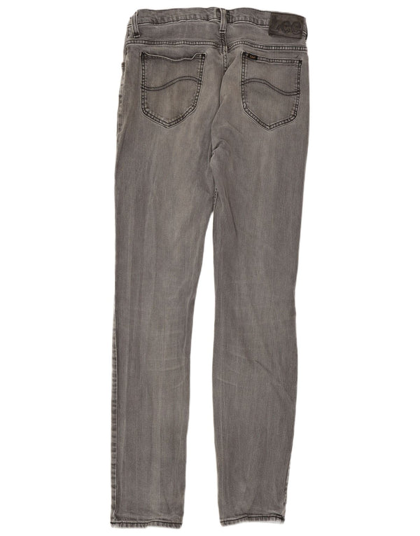 Jeans dritti Lee Rider da uomo slim fit W34 L34 cotone grigio