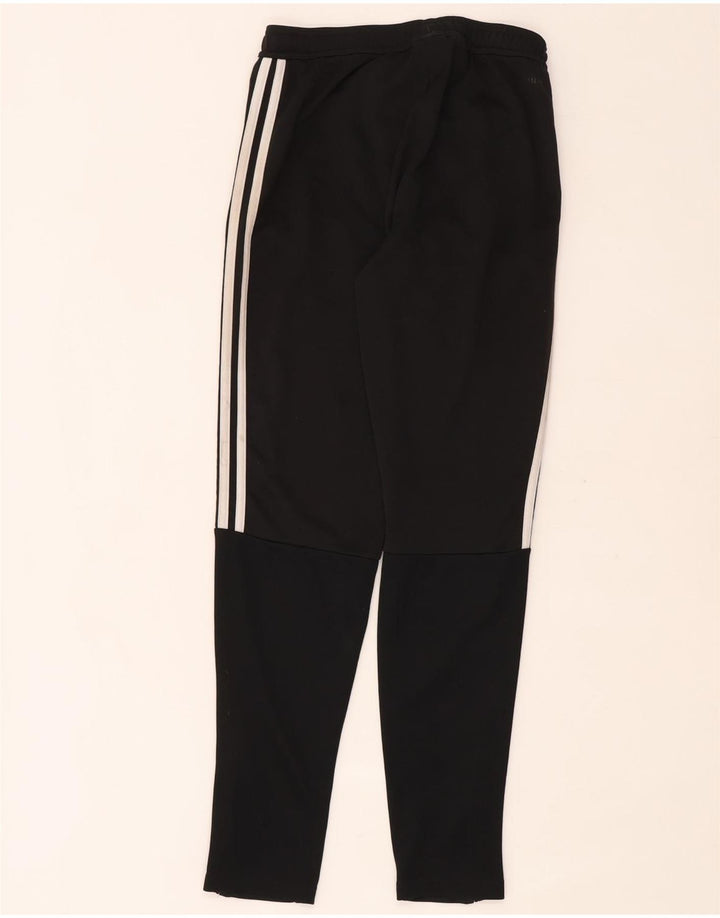 Pantaloni da tuta Adidas Climalite da uomo piccoli in poliestere nero