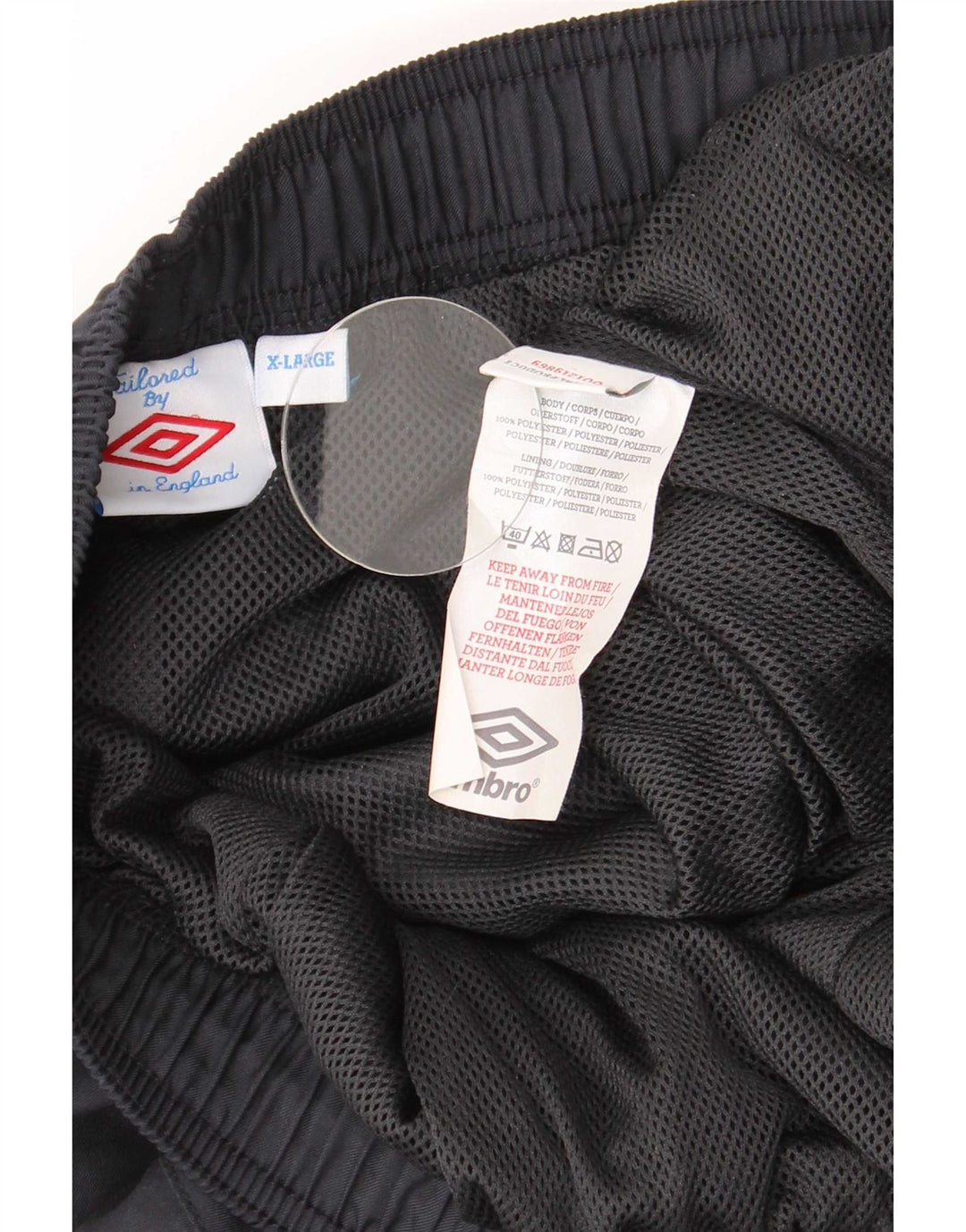 Pantaloni da tuta da uomo Umbro XL Poliestere nero