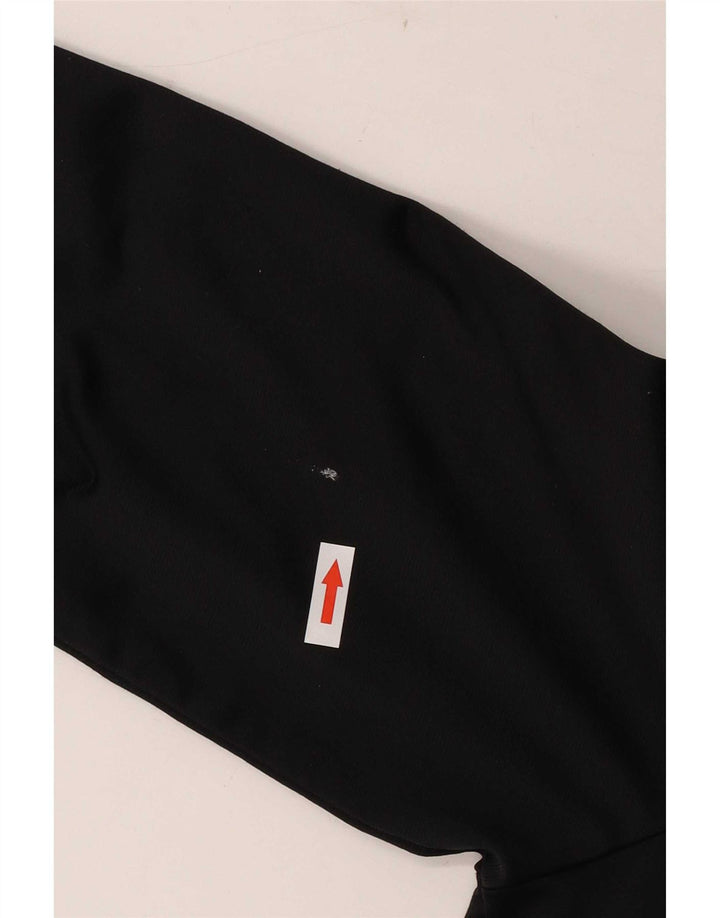 Giacca da tuta da donna Adidas UK 14 Medium Nero Poliestere