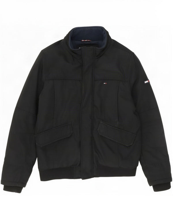 Giubbotto bomber da uomo Tommy Hilfiger UK 40 grande nero