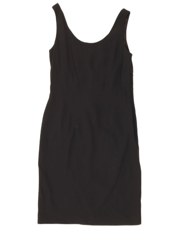 Abito Tubino Smanicato Donna Seventy IT 40 Small Nero in Viscosa