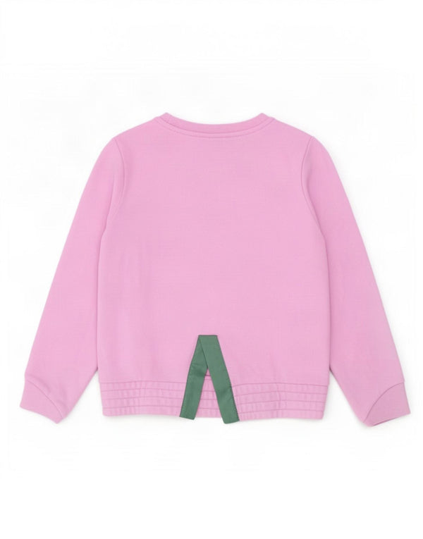 Felpa grafica Nike per ragazze, maglione, 5-6 anni, cotone rosa medio