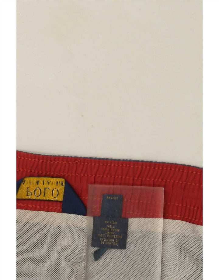 Polo Ralph Lauren Pantaloncini da bagno da uomo di grandi dimensioni in nylon blu