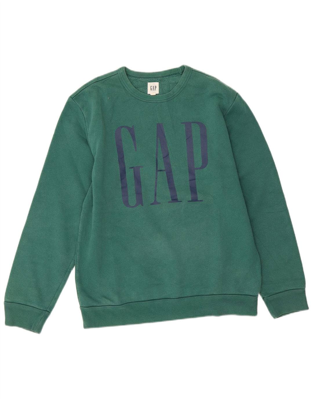Gap Felpa grafica da uomo Maglione piccolo cotone verde