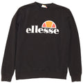 Felpa grafica da uomo Ellesse Heritage, maglione medio, cotone nero