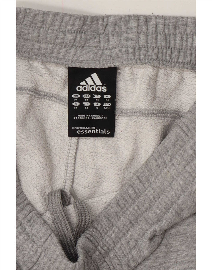 Pantaloni da tuta da uomo Adidas Joggers in cotone grigio medio