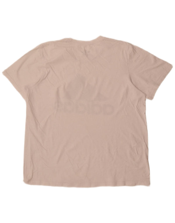 T-shirt grafica da uomo Adidas Top XL bianca