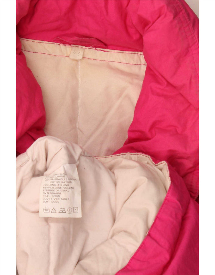 Giacca da sci vintage da donna EU 38 Rosa medio