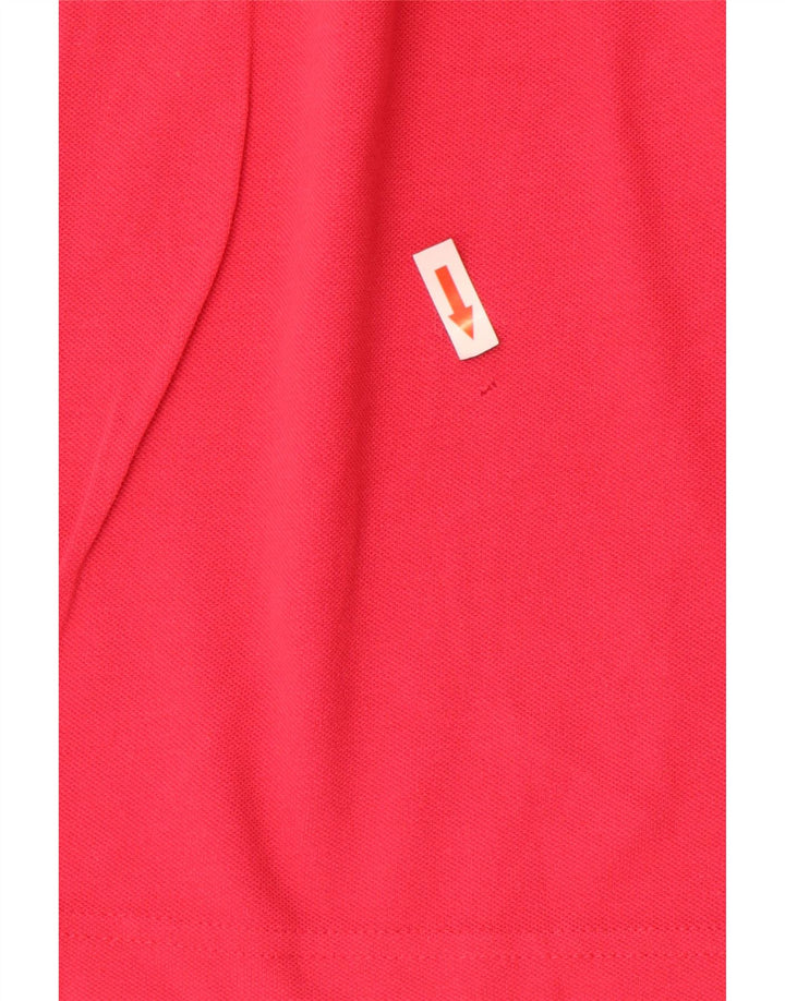 Polo Kappa Uomo Cotone Rosa Medio