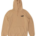 Felpa con cappuccio da uomo Puma Small Beige