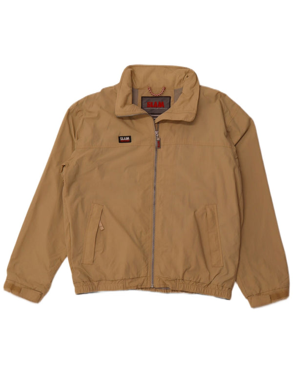 Giacca antipioggia da uomo SLAM UK 42 XL Nylon beige