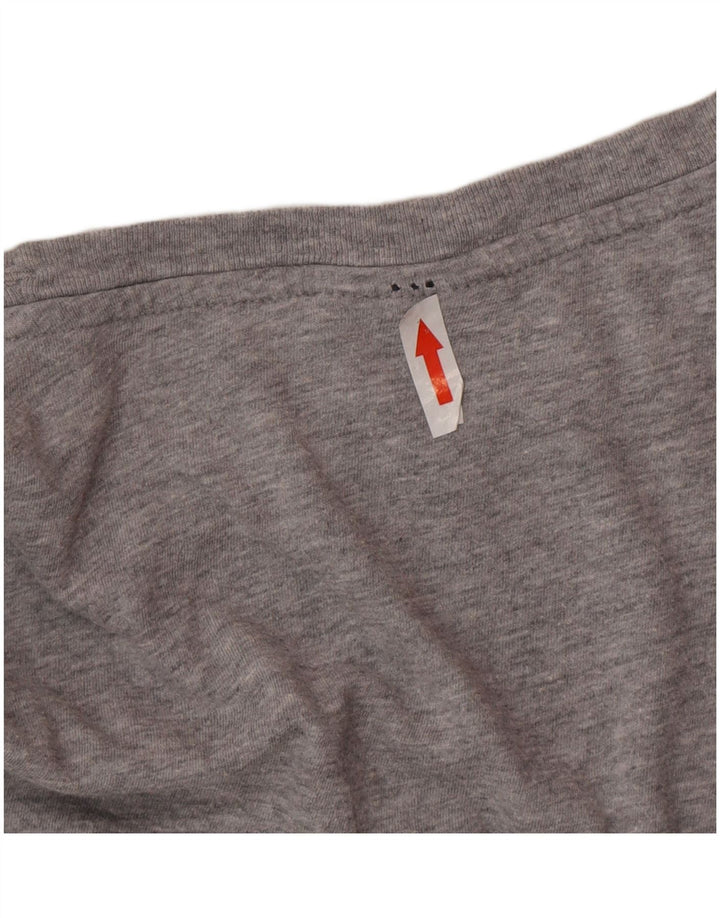 T-shirt grafica Champion Rochester da uomo, grande, in cotone grigio