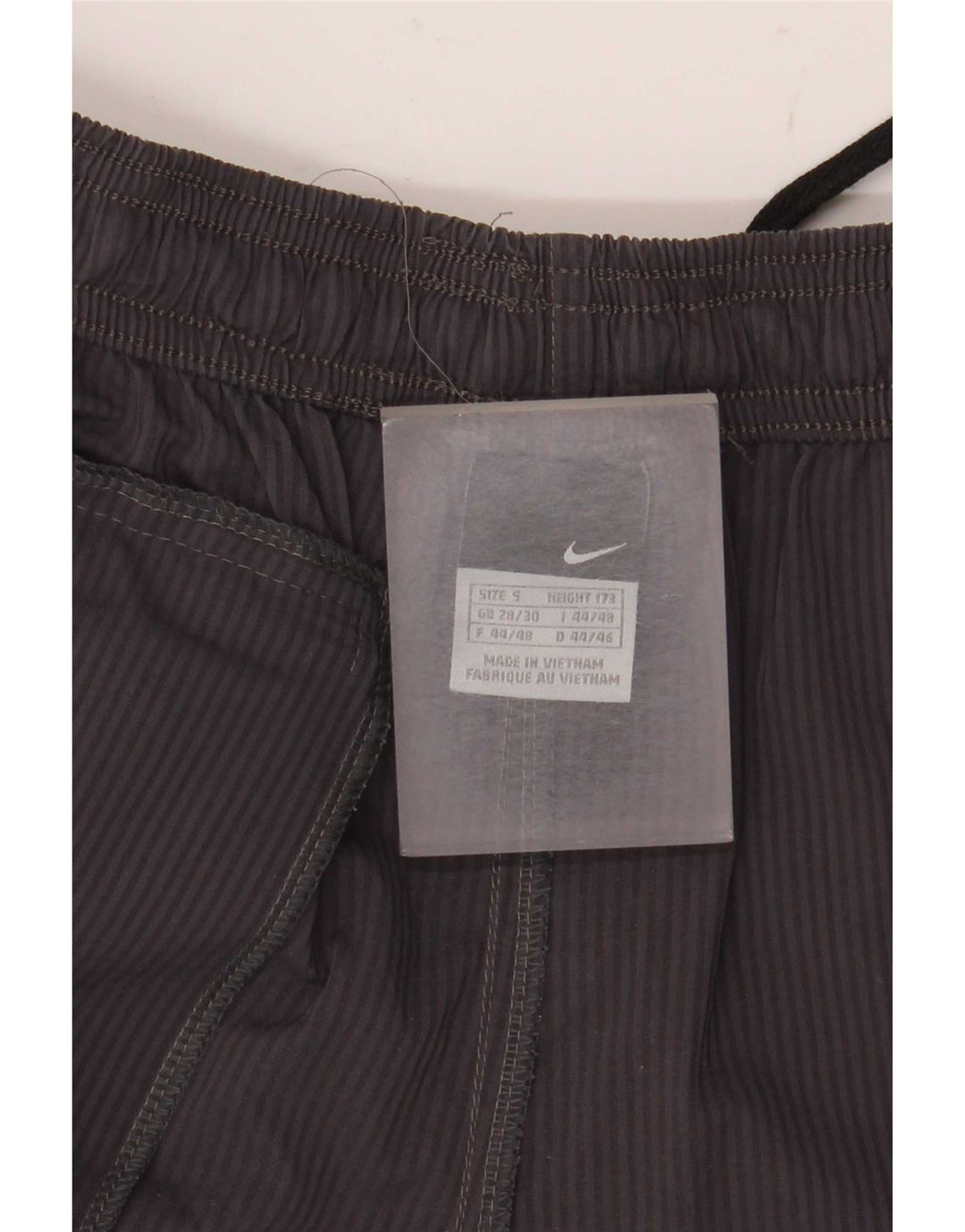 Pantaloncini sportivi Nike da uomo piccoli gessati grigi