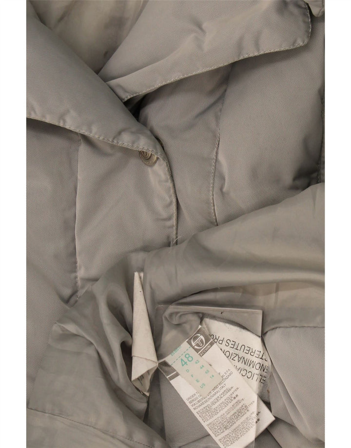 Piumino con cappuccio da donna Sergio Tacchini IT 48 XL Poliestere grigio