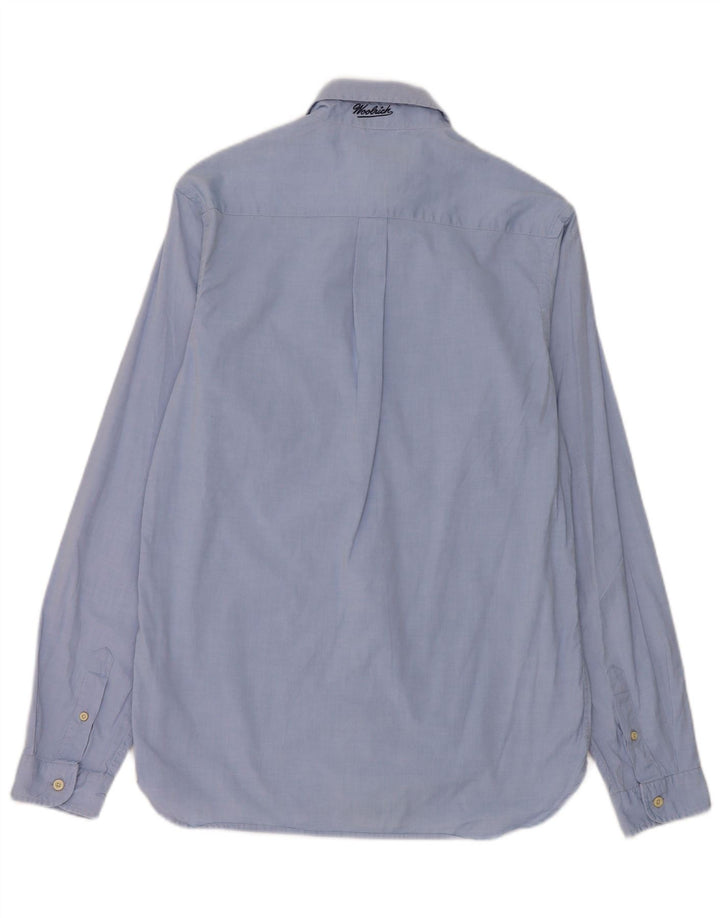 Camicia da uomo Woolrich grande blu