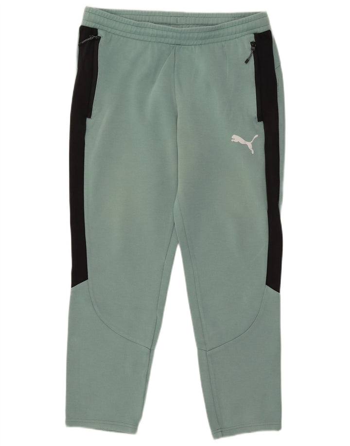 Pantaloni da tuta da uomo Puma Large Green Colourblock