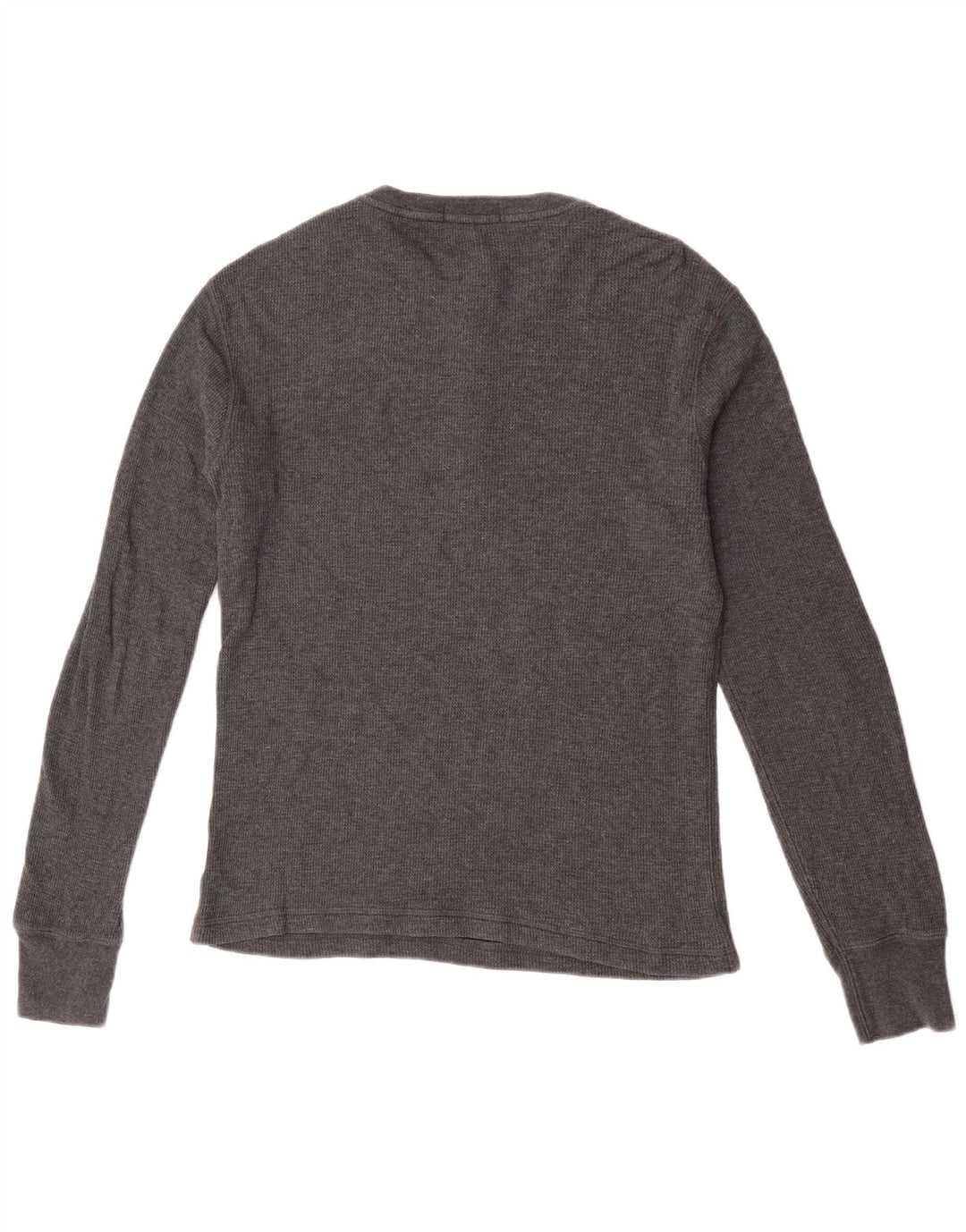 Maglia Polo Ralph Lauren da uomo a maniche lunghe grigio medio