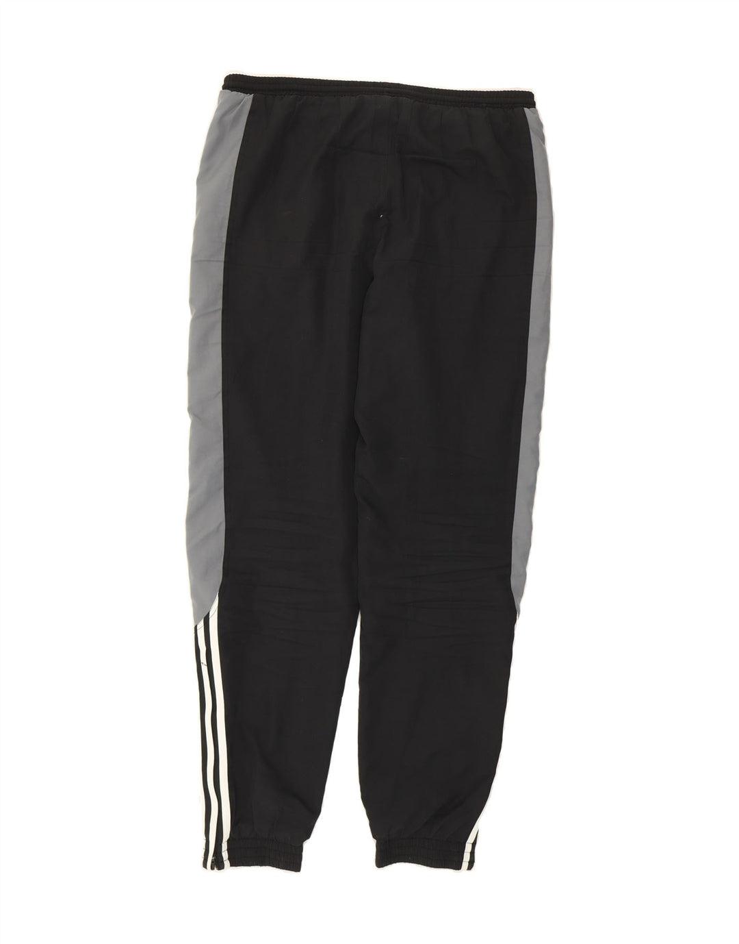 ADIDAS Boys Tracksuit Trousers Joggers 15-16 Years Black Polyester Vintage Adidas and Second-Hand Adidas from Messina Hembry 