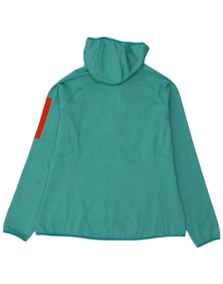 Giacca da tuta da donna Jack Wolfskin UK 14 Large Green Colourblock
