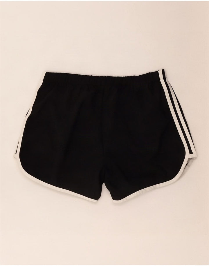 Pantaloncini sportivi Adidas Climalite da donna UK 14 poliestere nero medio