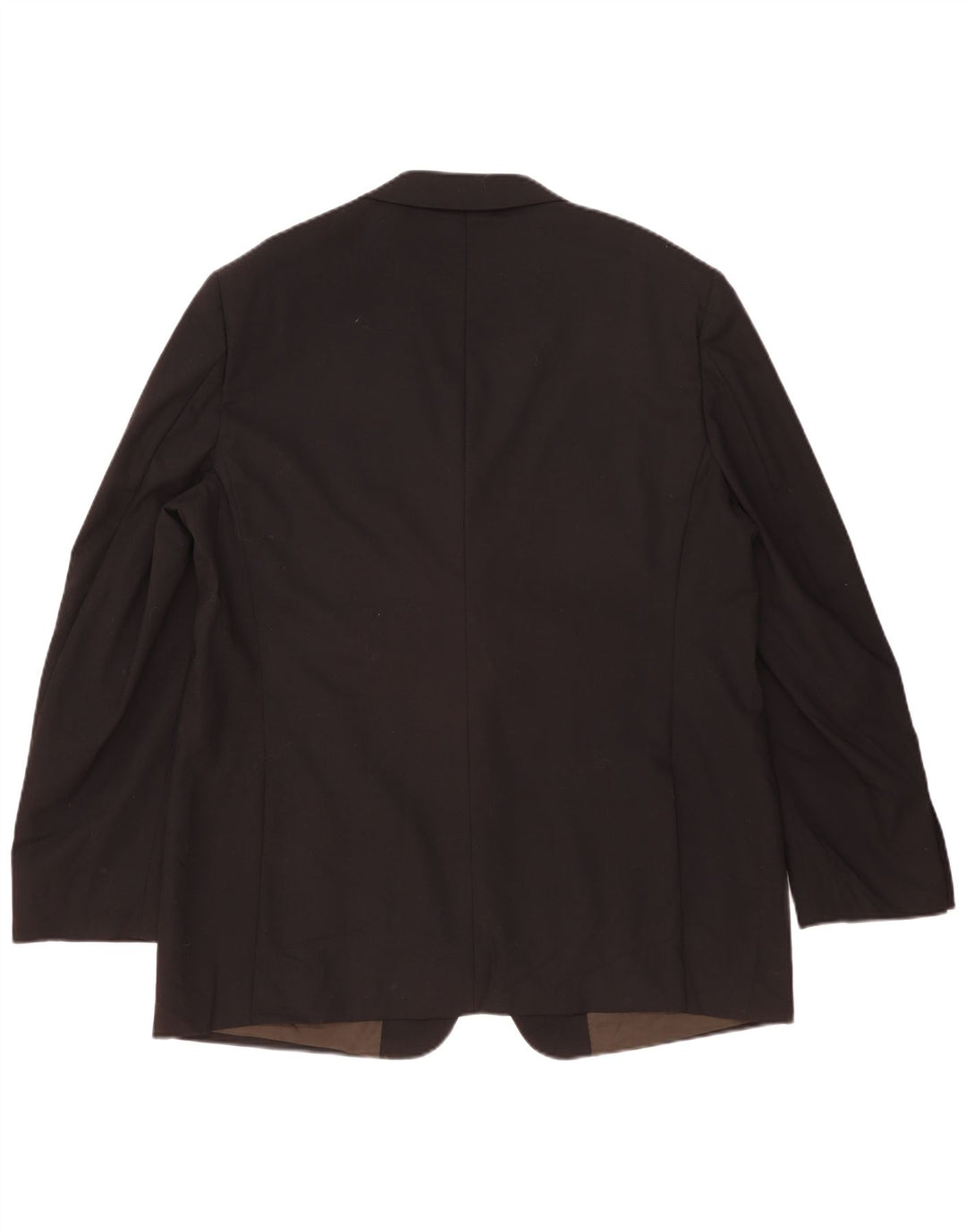 Giacca blazer a 2 bottoni da uomo Marks & Spencer UK 46 XL lana nera