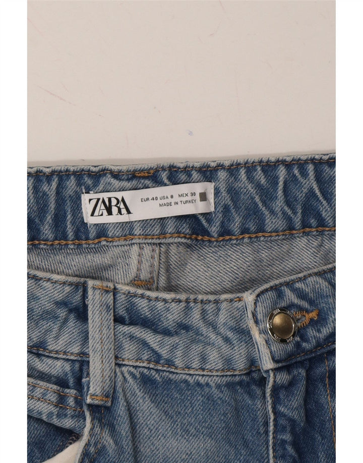 ZARA Womens Straight Jeans EU 40 Medium W30 L28 Blue Cotton Vintage Zara and Second-Hand Zara from Messina Hembry 