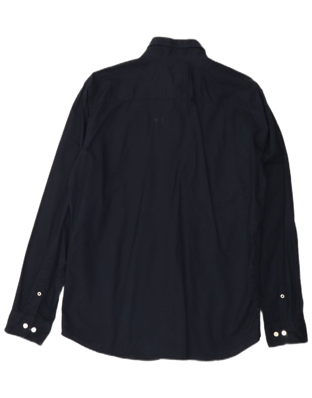 Camicia da uomo Jack & Jones grande in cotone blu navy