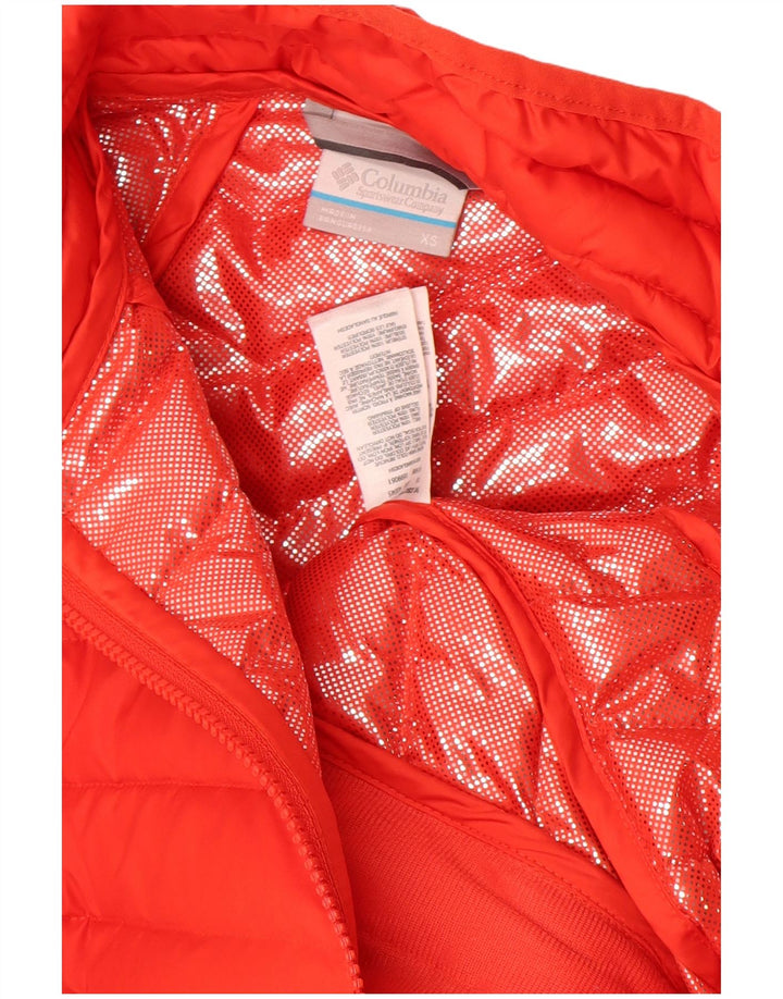 Giacca imbottita da donna Columbia UK 6 XS rossa poliestere
