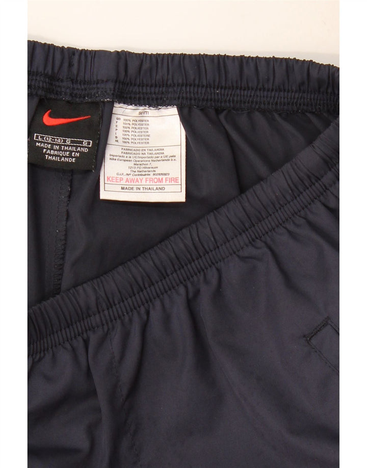Pantaloni da tuta da donna NIKE US 12/14 Large blu navy in poliestere