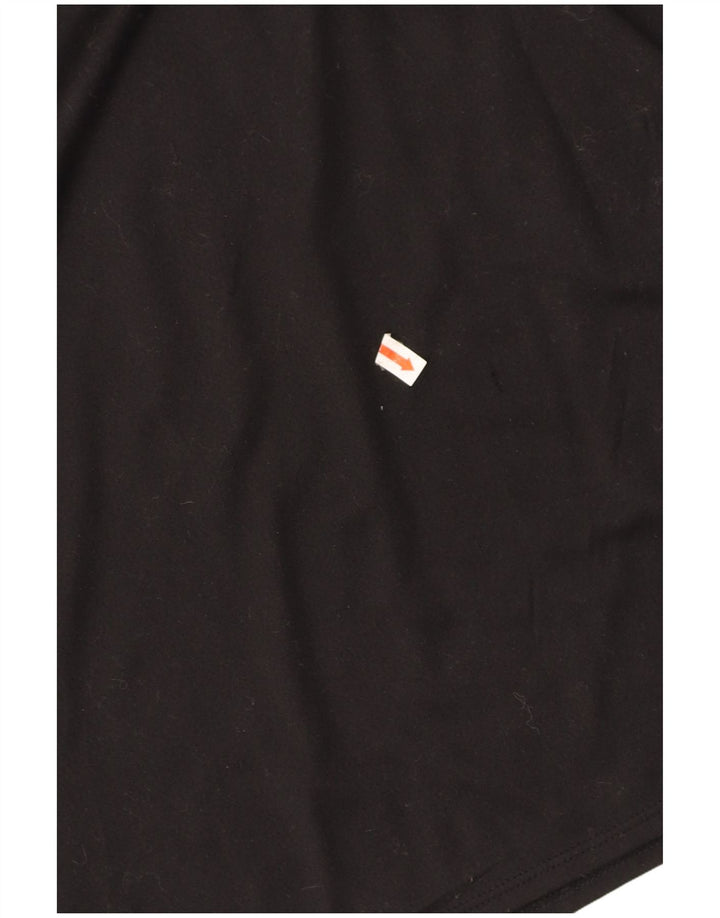 T-shirt NIKE Dri Fit da donna Top UK 10 Small Nera