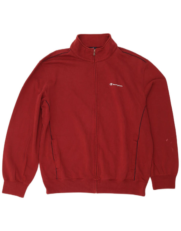 Giacca da tuta da uomo Champion 3XL in cotone bordeaux