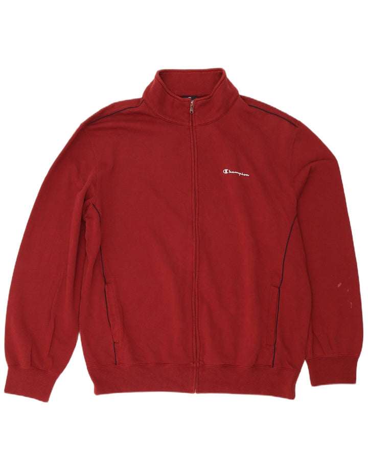 Giacca da tuta da uomo Champion 3XL in cotone bordeaux