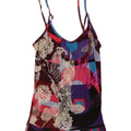 Desigual Womens Graphic Cami Top UK 12 Farfalla media multicolore