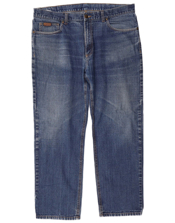 Jeans dritti da uomo FARAH W40 L30 cotone blu