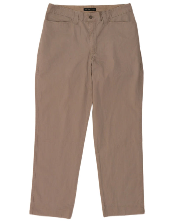 Pantaloni chino vestibilità regolare kaki da uomo Dockers W34 L29 cotone grigio