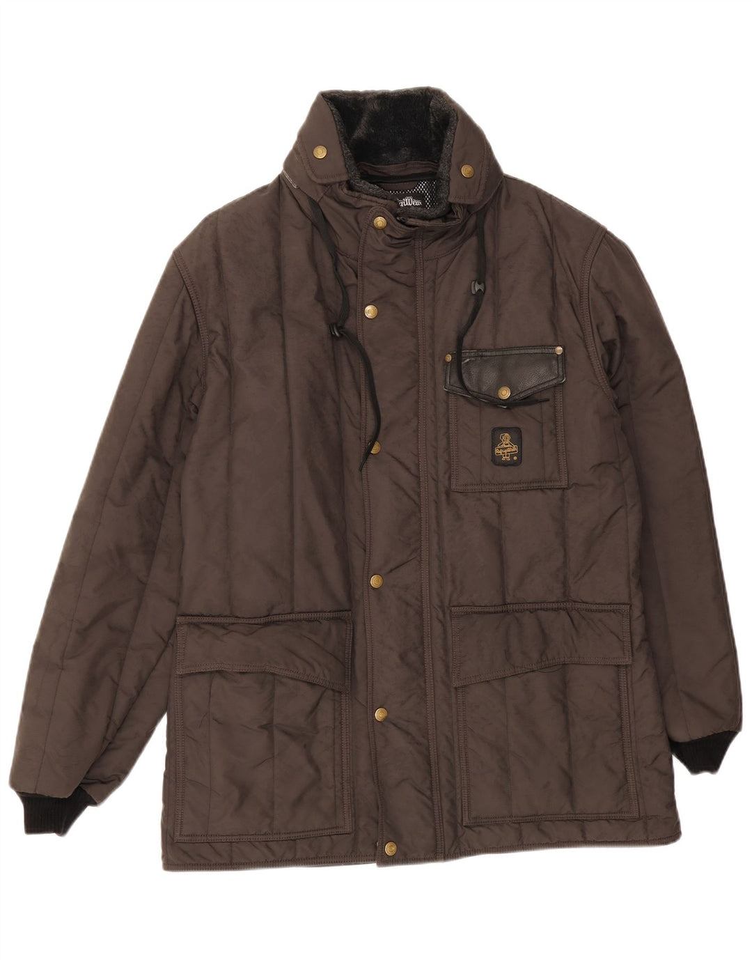 Giacca imbottita da uomo Refrigiwear UK 38 media nera
