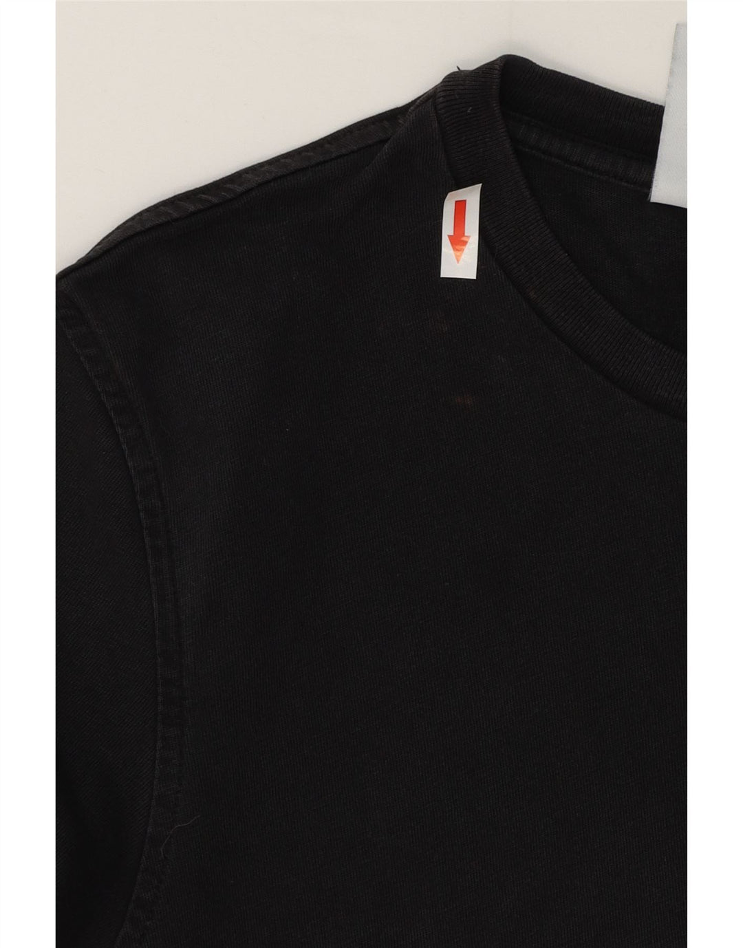T-shirt Adidas da uomo Top Large in cotone nero