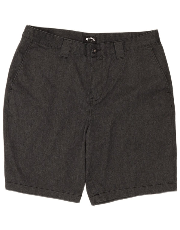BILLABONG Mens Chino Shorts W34 Large Grey Cotton