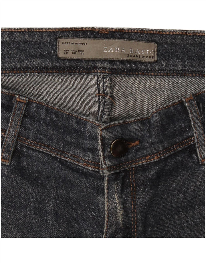 Jeans svasati da donna Zara EU 38 Small W28 L31 Blu navy