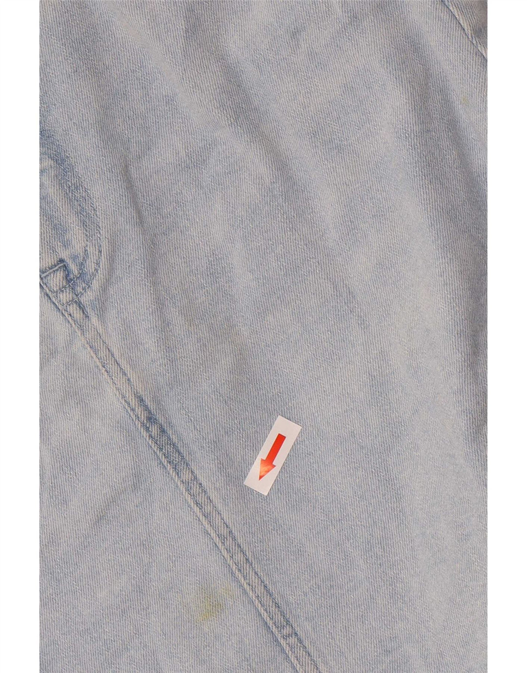 Gonna in denim da donna Marks & Spencer UK 8 piccola W26 cotone blu