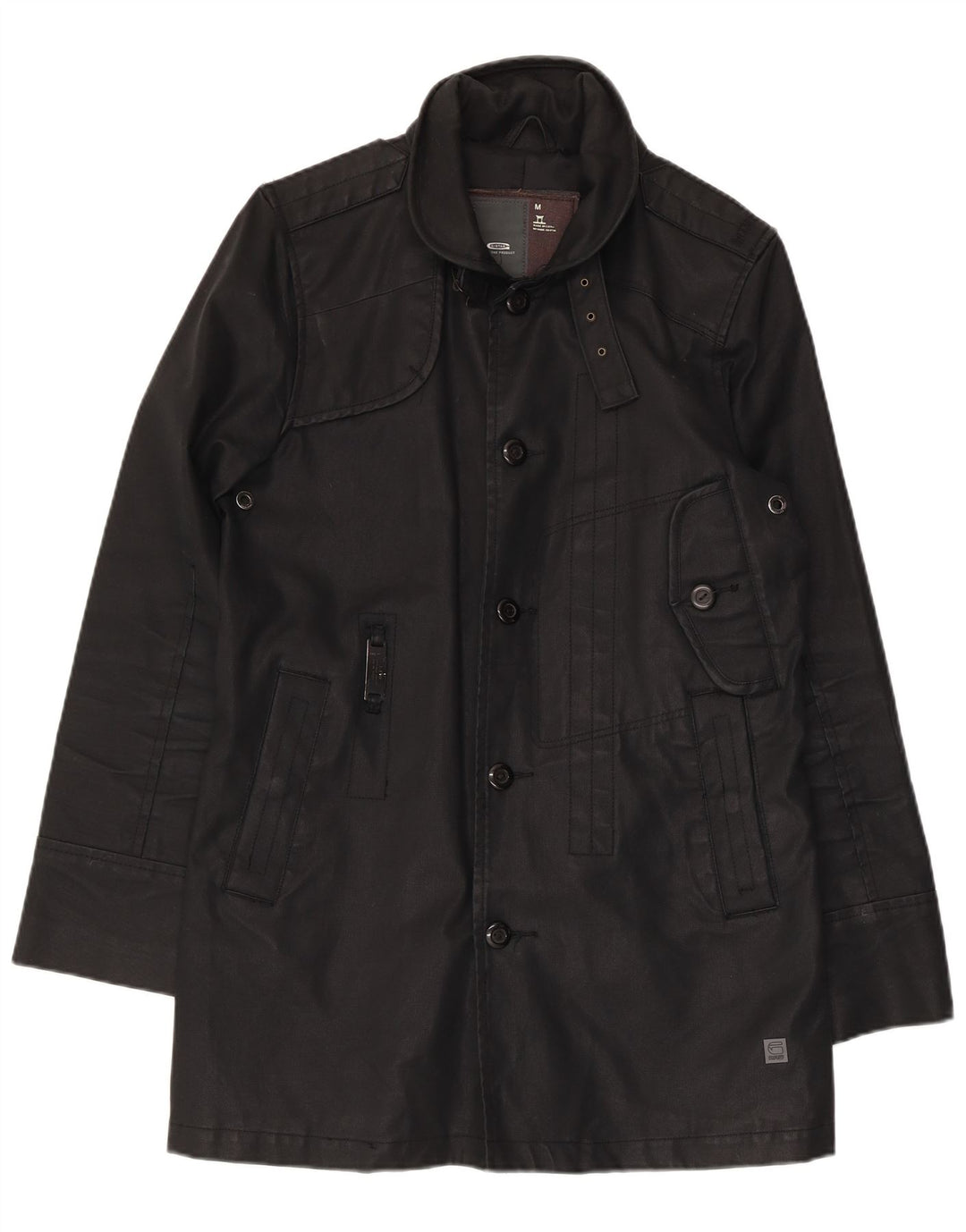 Giacca utility da uomo G-Star UK 38 cotone nero medio