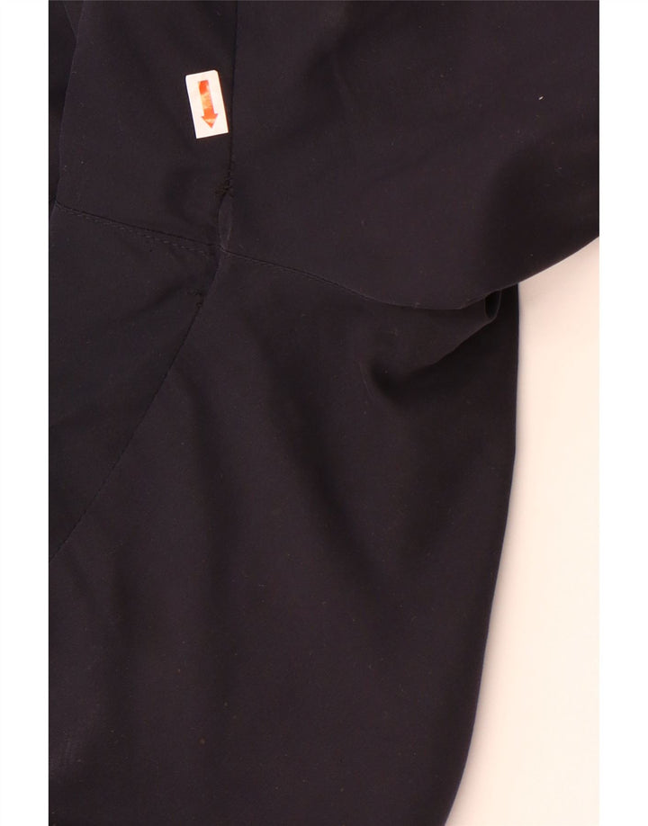 Pantaloni da tuta da uomo Lotto Large in poliestere color block blu navy