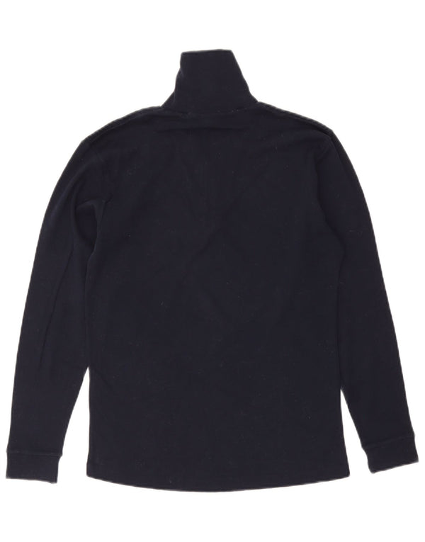 Felpa da donna Conte of Florence con zip e collo IT 44 medio blu navy