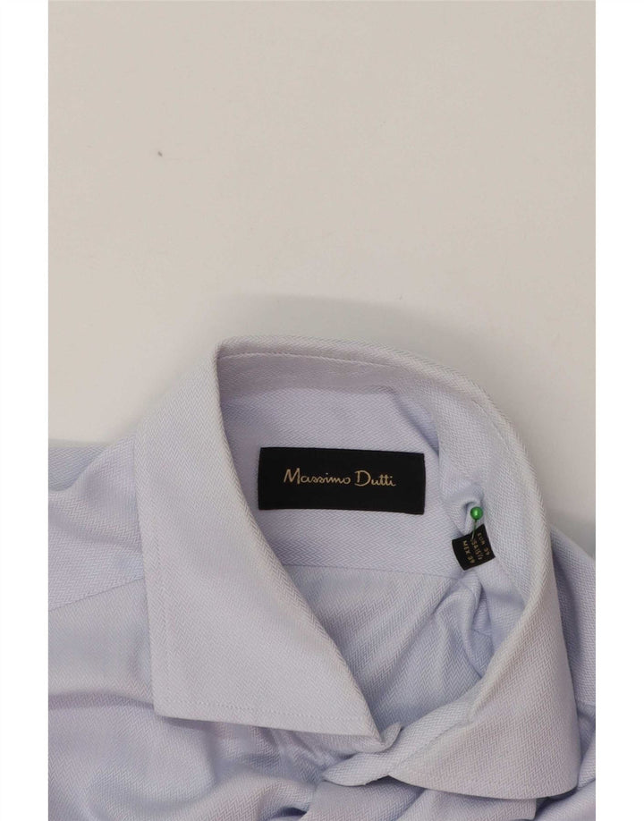 Camicia da uomo Massimo Dutti EU 39 Blu medio