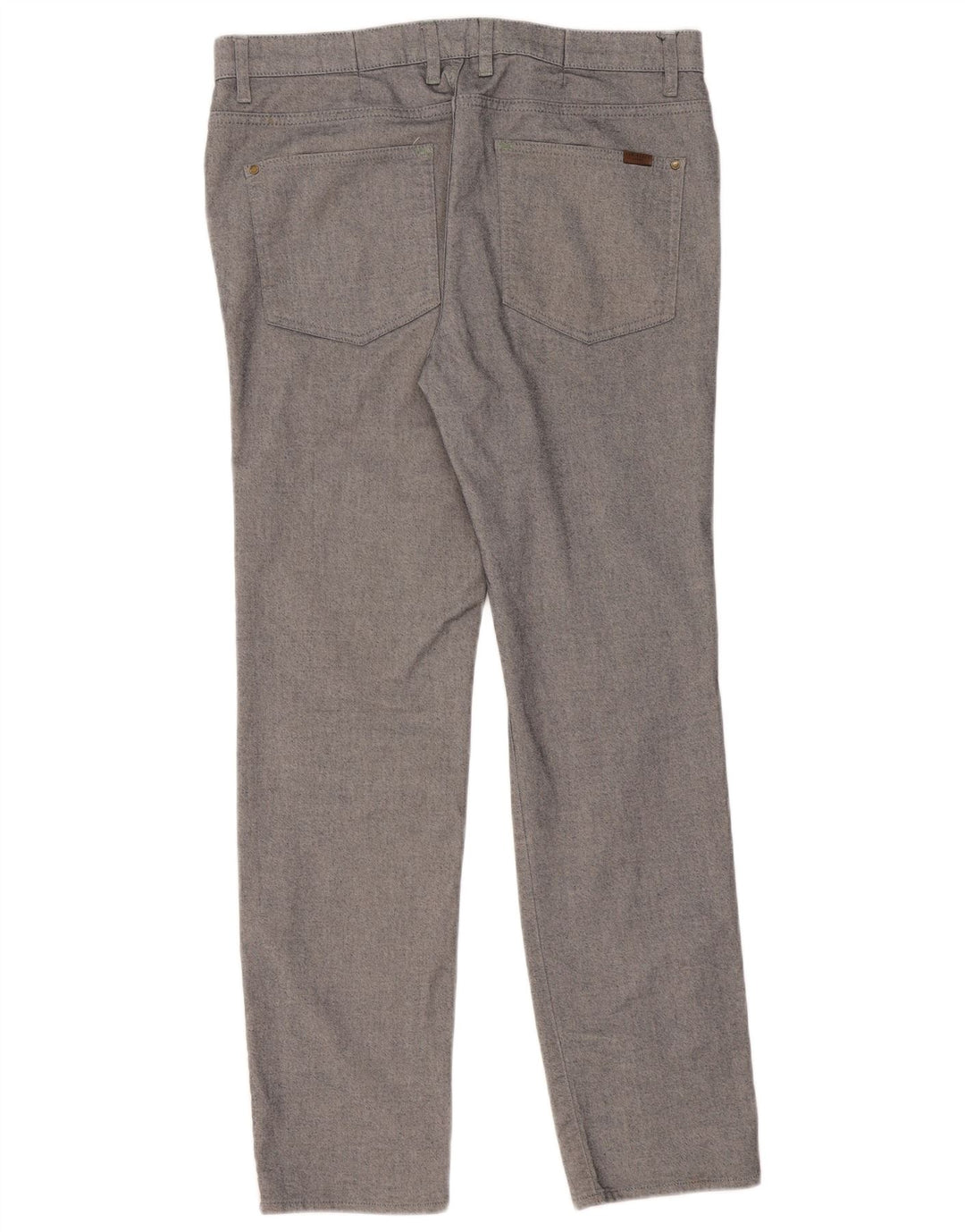 Pantaloni casual slim da uomo Ted Baker W32 L30 cotone grigio