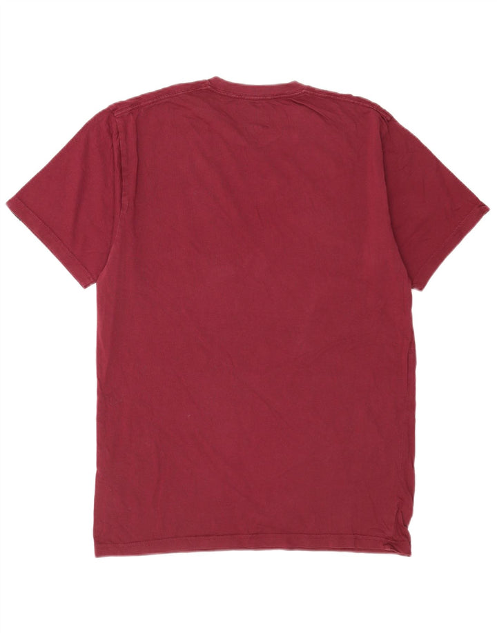 Maglietta da uomo Vans Classic Fit in cotone bordeaux medio