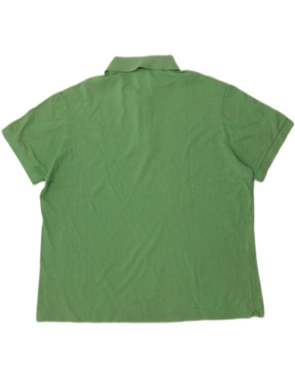 Polo da uomo Lacoste taglia 7 2XL cotone verde